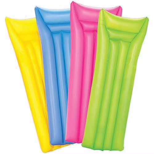 PVC inflable color sólido flotador ocio reclinable colchón inflable anillo de natación de agua tablero de surf spot al por mayor