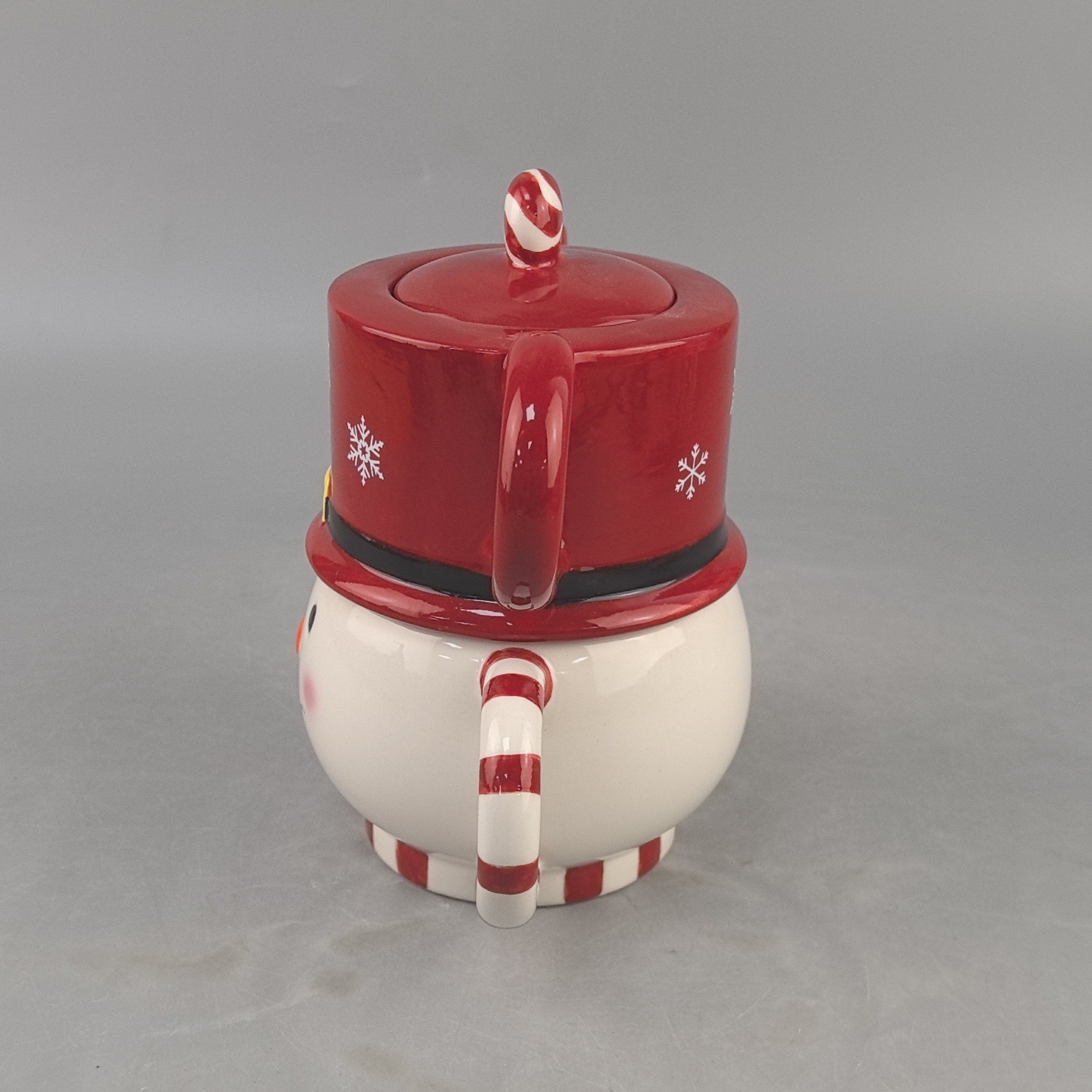 Navidad transfronteriza muñeca de nieve taza una olla más taza taza de Santa Claus tridimensional muñeca sin cara Navidad
