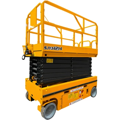 Avtomobil fırlanan platformaları hydraulic scissor lift mobile