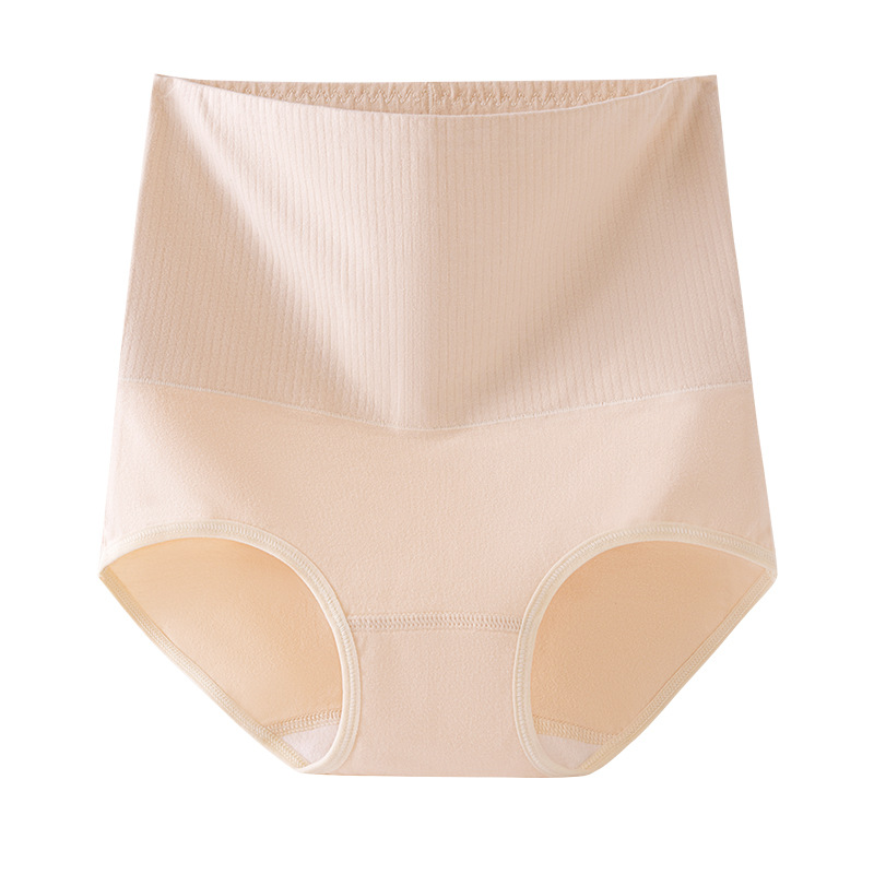 Ropa interior de cintura alta para mujer algodón puro antibacteriano 2023 nuevo estilo posparto barriga pequeña ropa interior para mujer