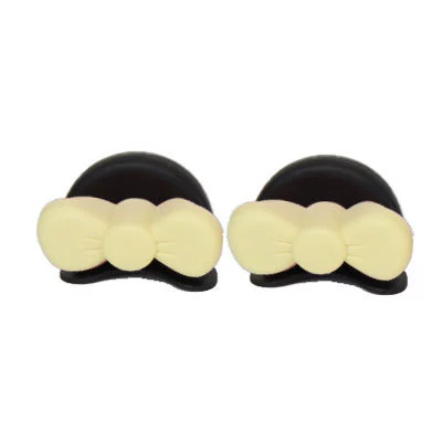 Ears, Bear Ears Accessories, Cute | Dəbilqə (Kaska) aksesuarları - bear-eared-butterfly-black-and-yellow