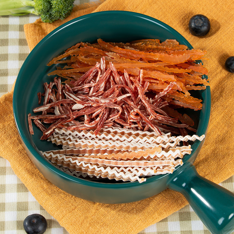 ペットの間食牛肉の粒鴨肉の乾燥鶏肉の糸テディは熊よりインタラクティブに奨励します。|undefined