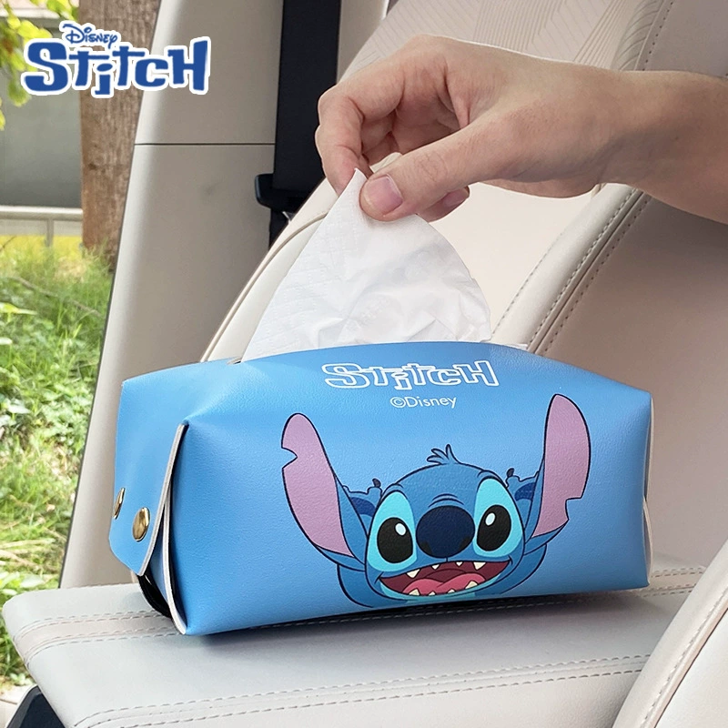 迪士尼 Stilt car tissue box hanging seat drawing box car interior sun visor paper drawing box