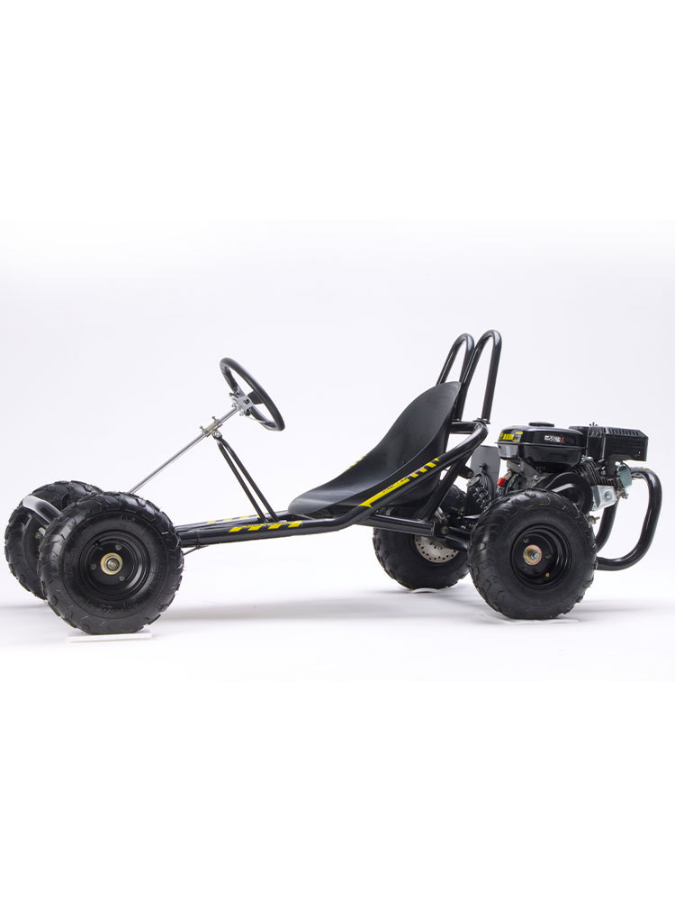 Fábrica directa para el entretenimiento al aire libre 212CC cuatro tiempos súper HP 6 pulgadas neumáticos antideslizantes kart