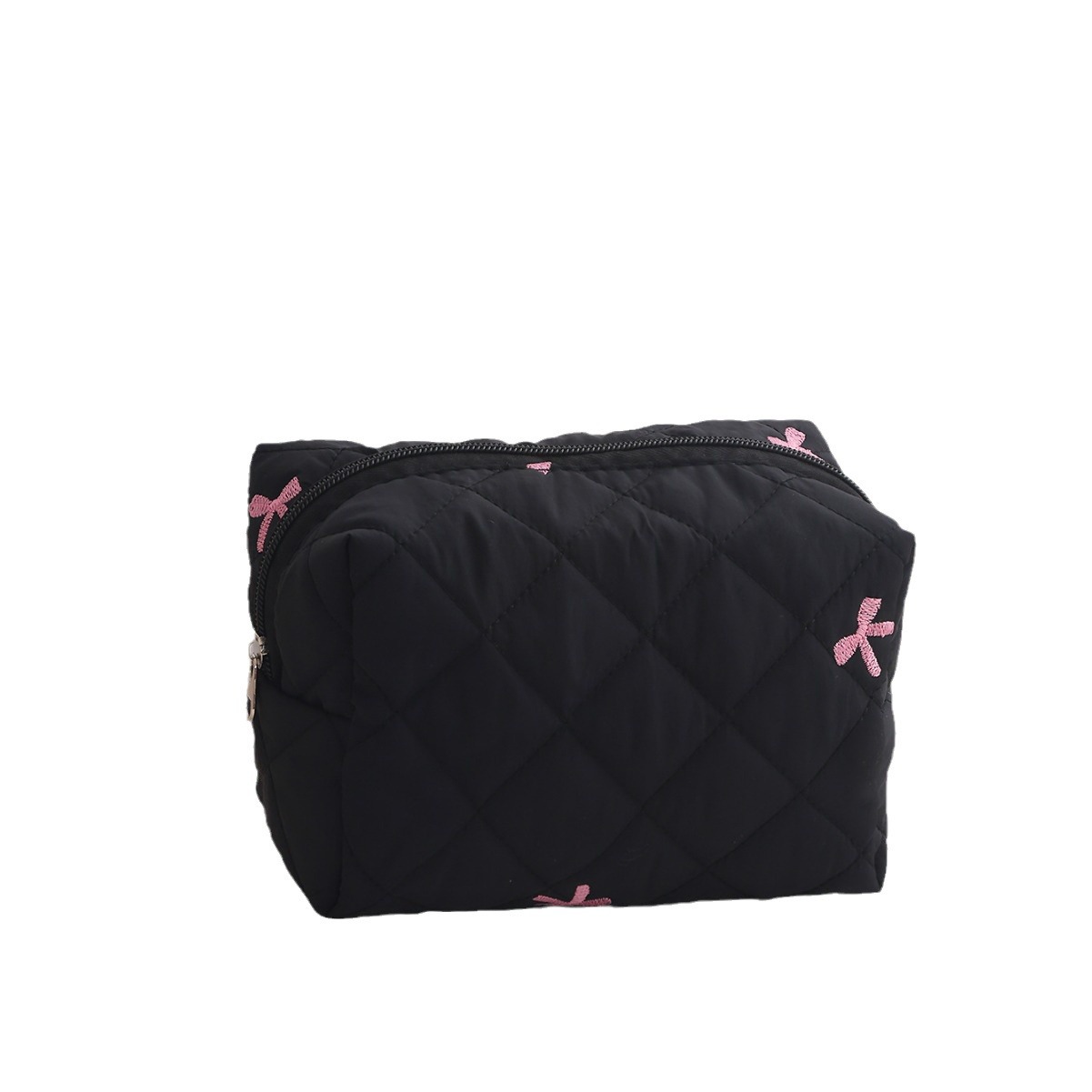 Borsa da trucco con grande capacità e ricamo da donna_voghion.com