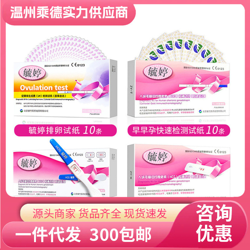 Yuting Early Pregnancy Test Kit: Pregnancy Test Pens, Pregnancy Test Strips, Ovulation Test Strips, Pregnancy Test Cards, Pregnancy Test Sticks, Pregnancy Test Strips for Planning