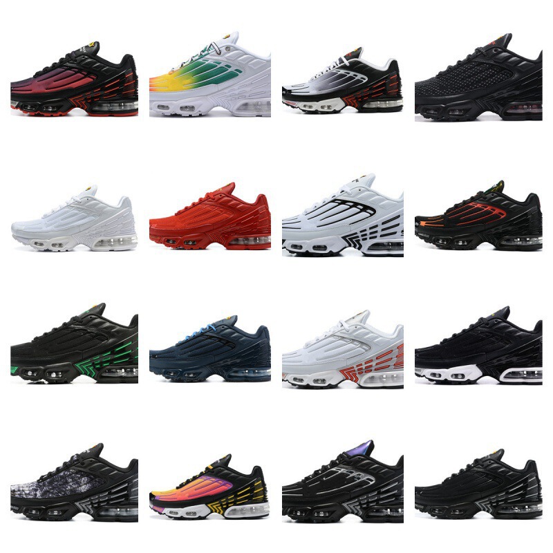Putian Cross-border Foreign Trade TN 3 Vapormax PlusTM Steam Air Cushion All-match Leisure Sports Jogging Shoes
