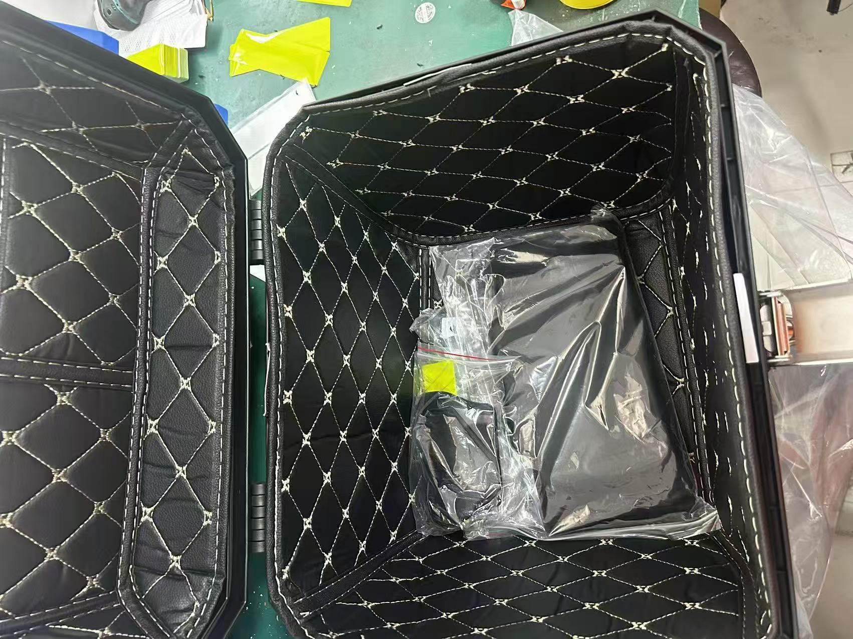 Large-Capacity Suitcase Trunk Non-Scooter Large Electric Vehicle Universal Motorcycle Trunk Rider Equipment Beauty