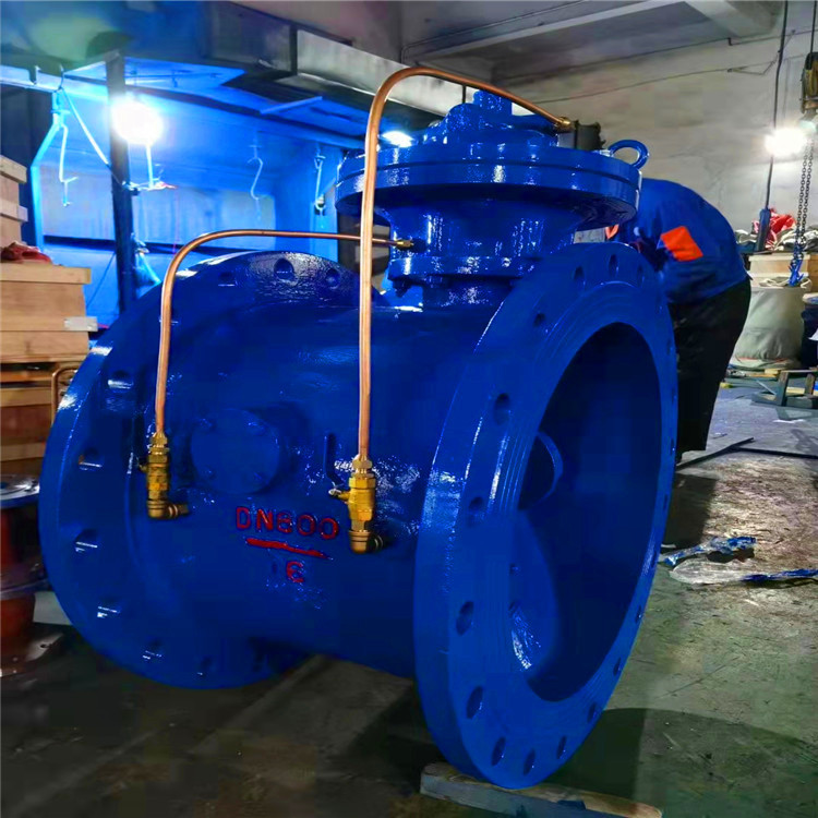 BFDG7M43HR-10C DN150多功能膜片活塞消除水锤止回阀