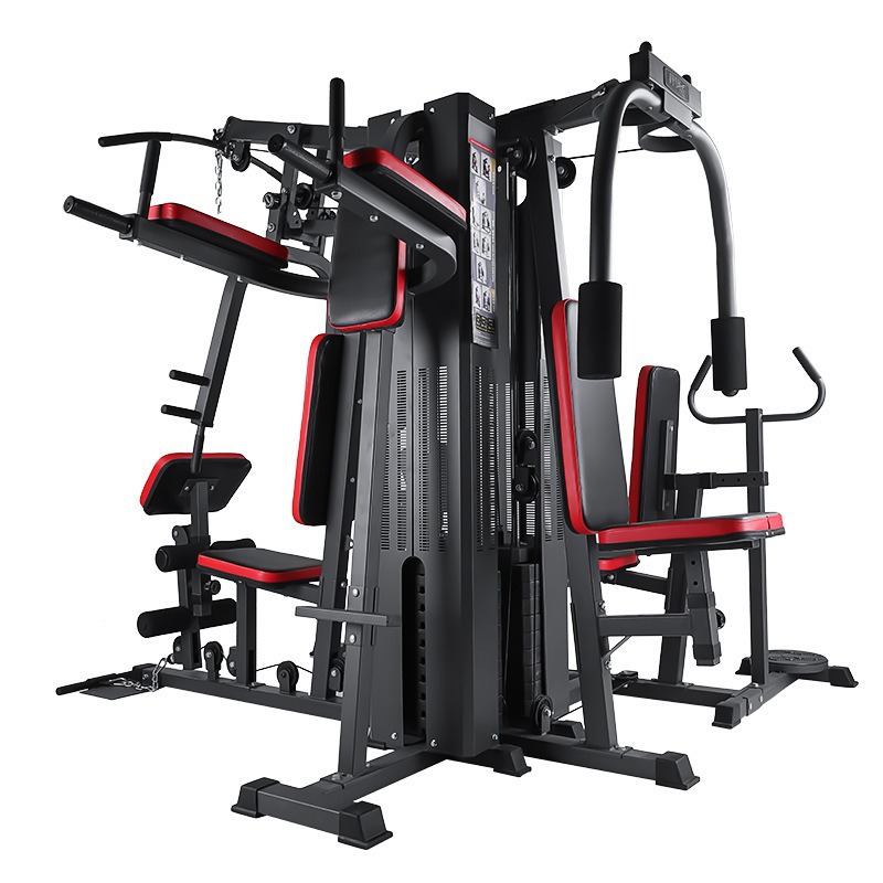 Household suit strength combination five-person station comprehensive trainer multifunctional fitness equipment gym equipment wholesale