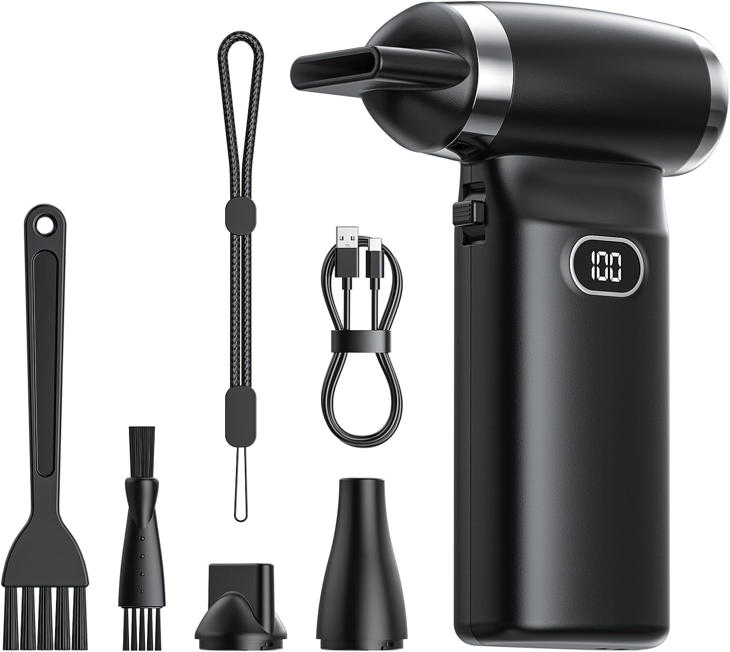 Generador Eólico Portátil de Turbina de Alta Velocidad, Concentrador de Viento para Exteriores, Mini Generador Digital sin Escobillas de 11W