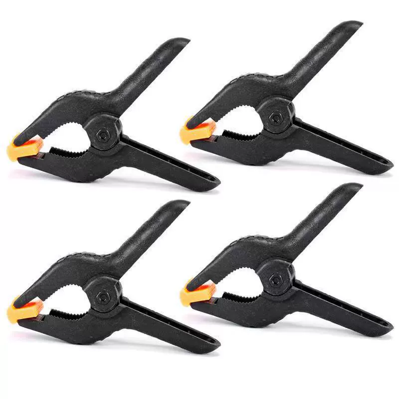 4 Дюймов Мощный Зажим Фона Фотографии Зажим Нейлона Зажим Фон Зажим Ткань Рыбий Рот Фотографическое Оборудование Пластиковый Зажим