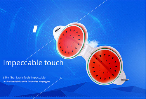 New Fruit Lemon Watermelon Strawberry Fatigue Eye Bag Cold and Hot Compress Beauty Eye Mask