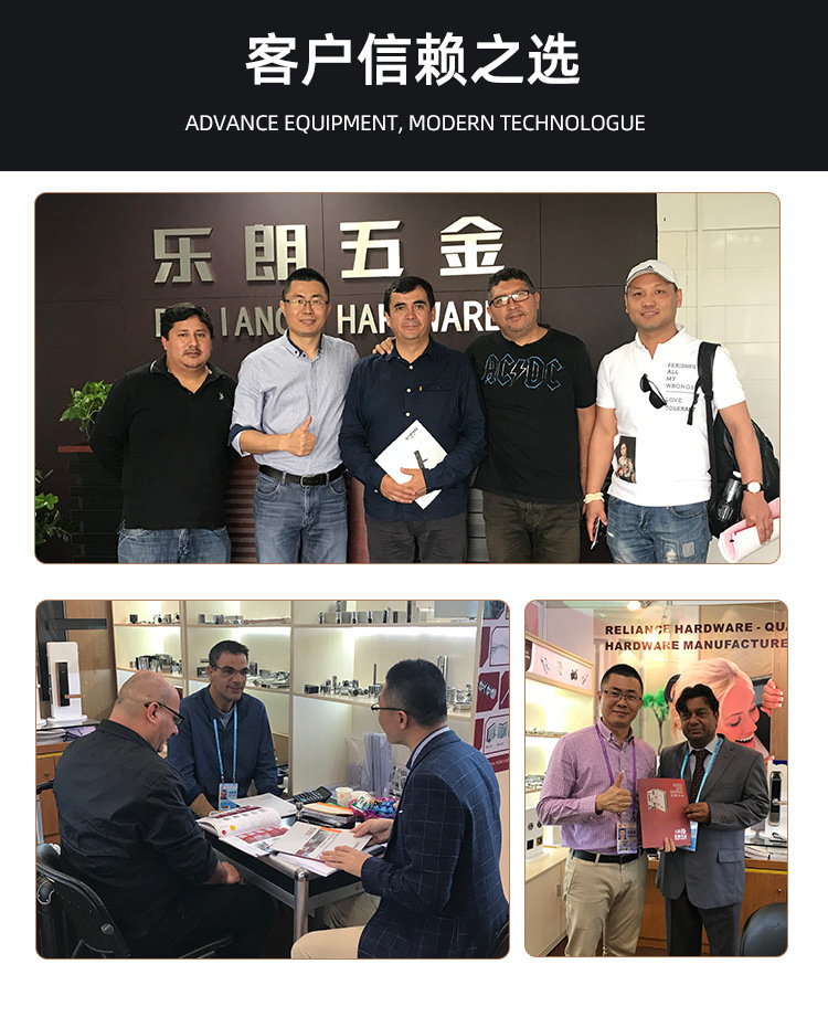 乐朗批发铝合金木门吊轮滑轨玻璃门吊轨室内门厨房静音