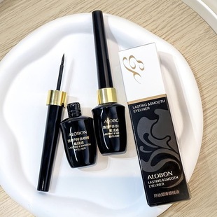 Yabon Alobon Long-Lasting Smooth Eyeliner for Female Students, Quick-Drying, Waterproof, Non-Washable, Non-Smudged Hard Tip