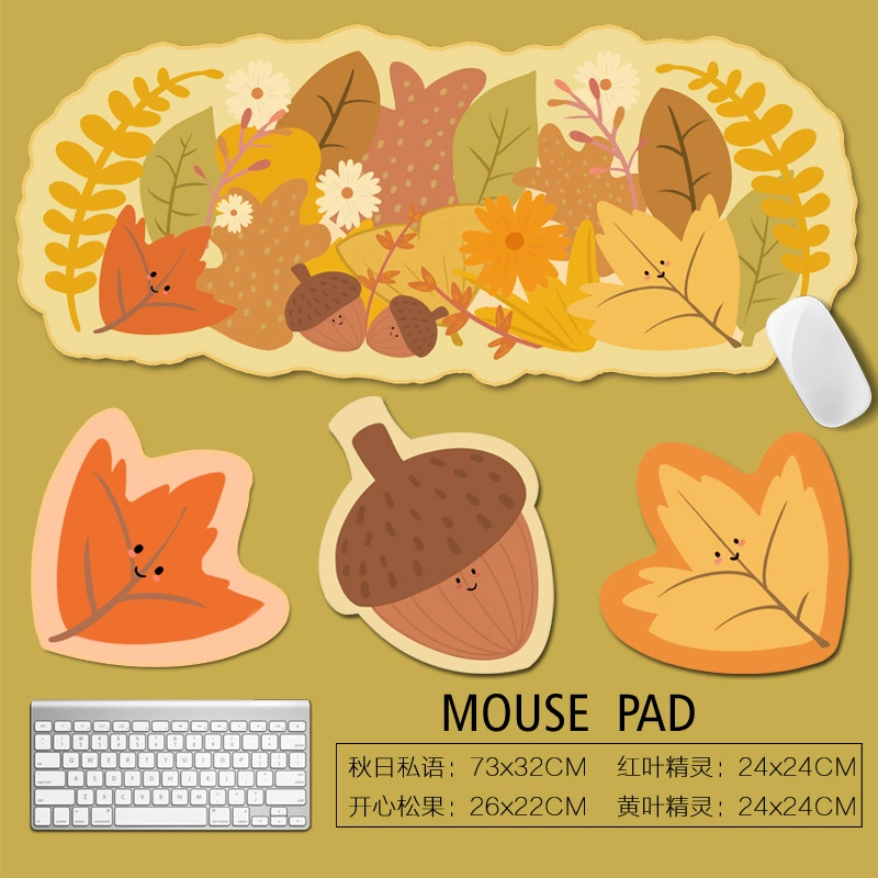 Коврик для мыши в форме мультяшной анимации маленький свежий завод коврик для мыши игра офисный коврик для мыши