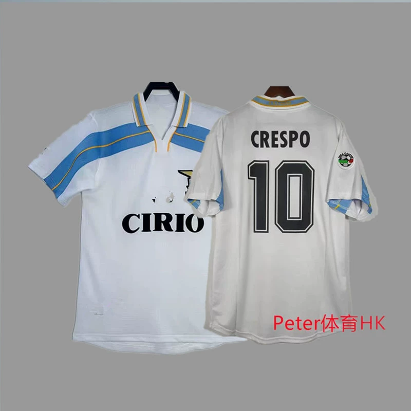 Ретро-форма футбольная Nesta Belonkloze Pandev Vieristankovic длинный и короткий рукав майка