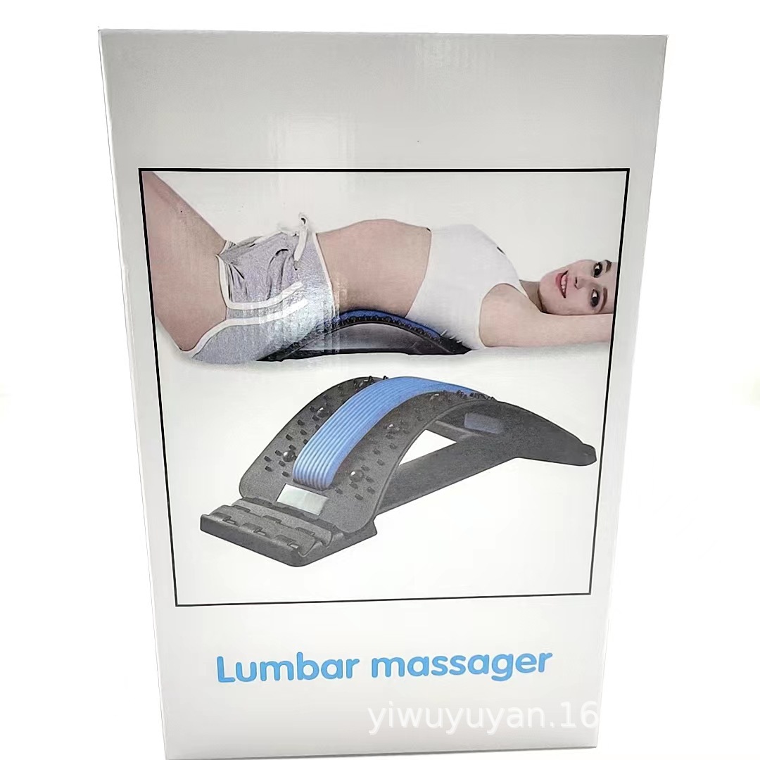 Estiramiento de la columna lumbar masaje soporte de la cintura tractor auxiliar cintura belleza espalda cintura dolor lumbar calmante artefacto