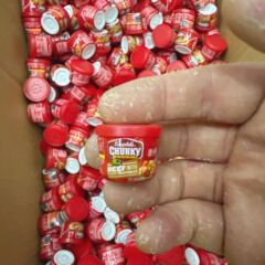 正版超市盲袋微缩迷你惊喜玩具超市辣豆牛肉汤瓶瓶罐罐模型创意