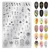 Quality DIY printing steel plate zjoy-pius version of the nail printing template 1-100 pattern