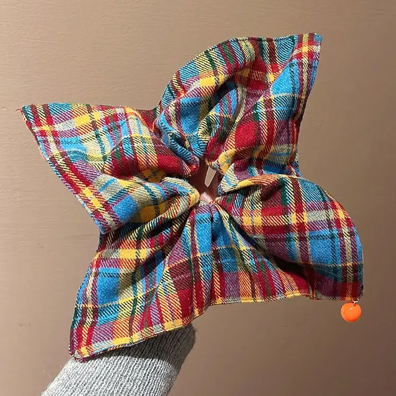 Encaje retro francés, diadema de intestino grueso, mujer 2025, nuevo estilo, cuerda para el cabello, banda de goma, lazo, dulce cuerda para el cabello, accesorios para el cabello