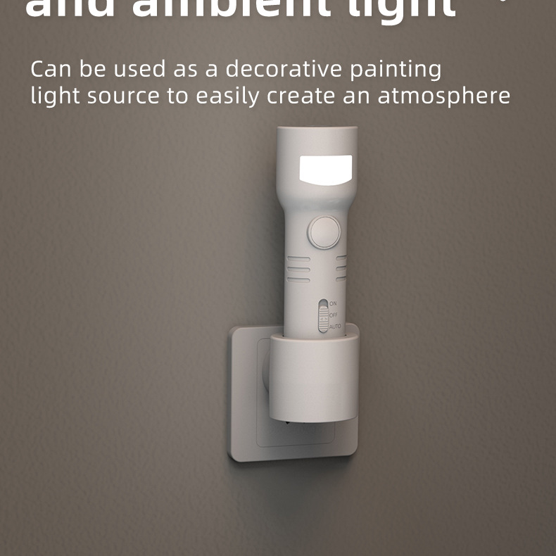 Luce notturna ricaricabile con sensore di movimento per camera_voghion.com