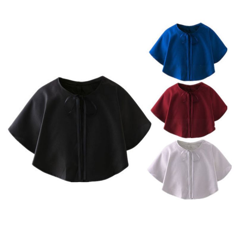 Medieval Retro Capa Escorta Caballero Pequeño Capa Cosplay Accesorios de vestuario Capa Cabello