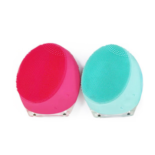 Cross-border Electric Silicone Facial Cleanser Pore Cleaning Vibration Cleanser New Charging Waterproof Facial Cleanser