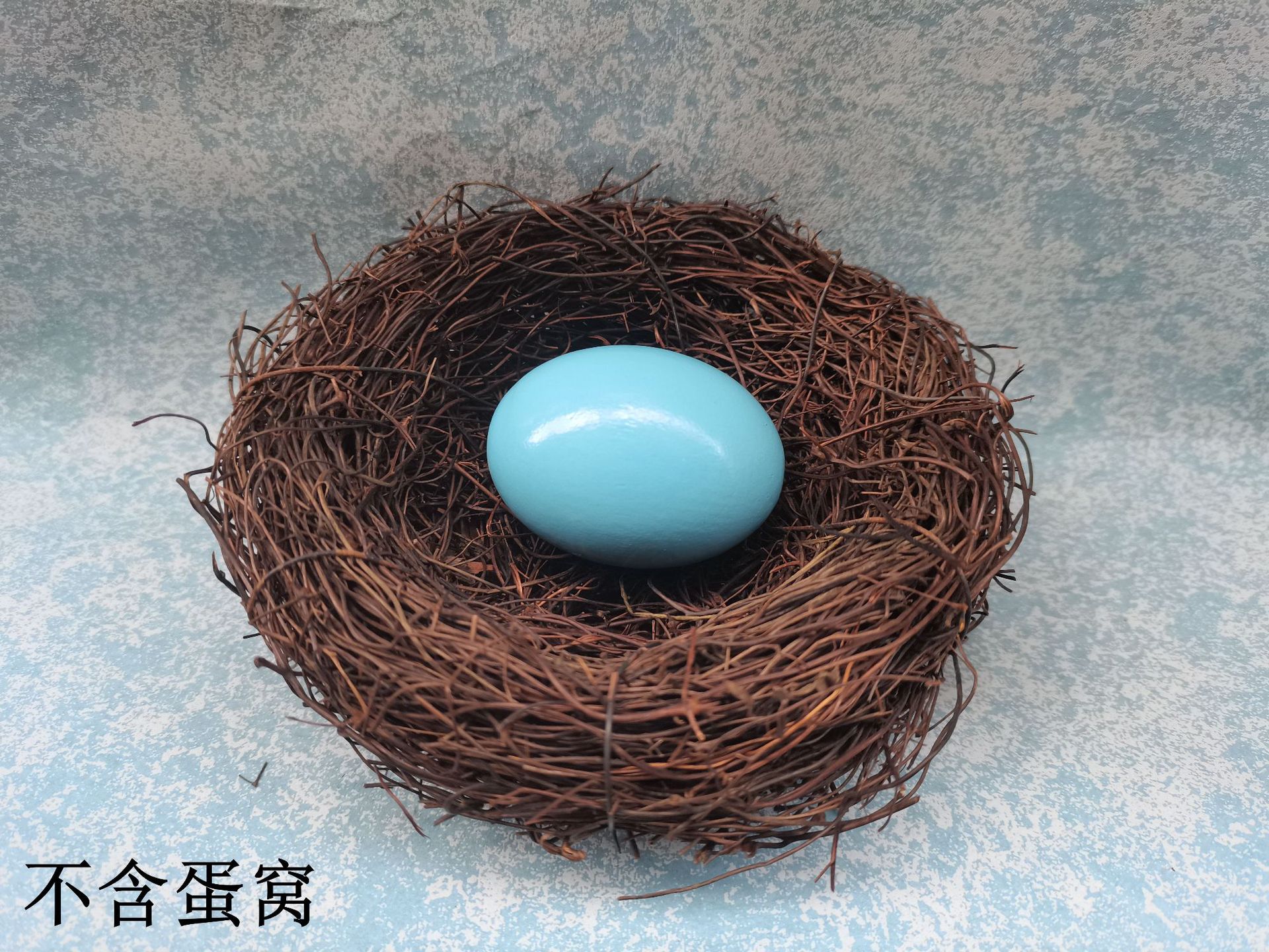 Huevos de madera huevo de pato sólido pintura de color para niños graffiti huevo de Pascua juguetes caseros