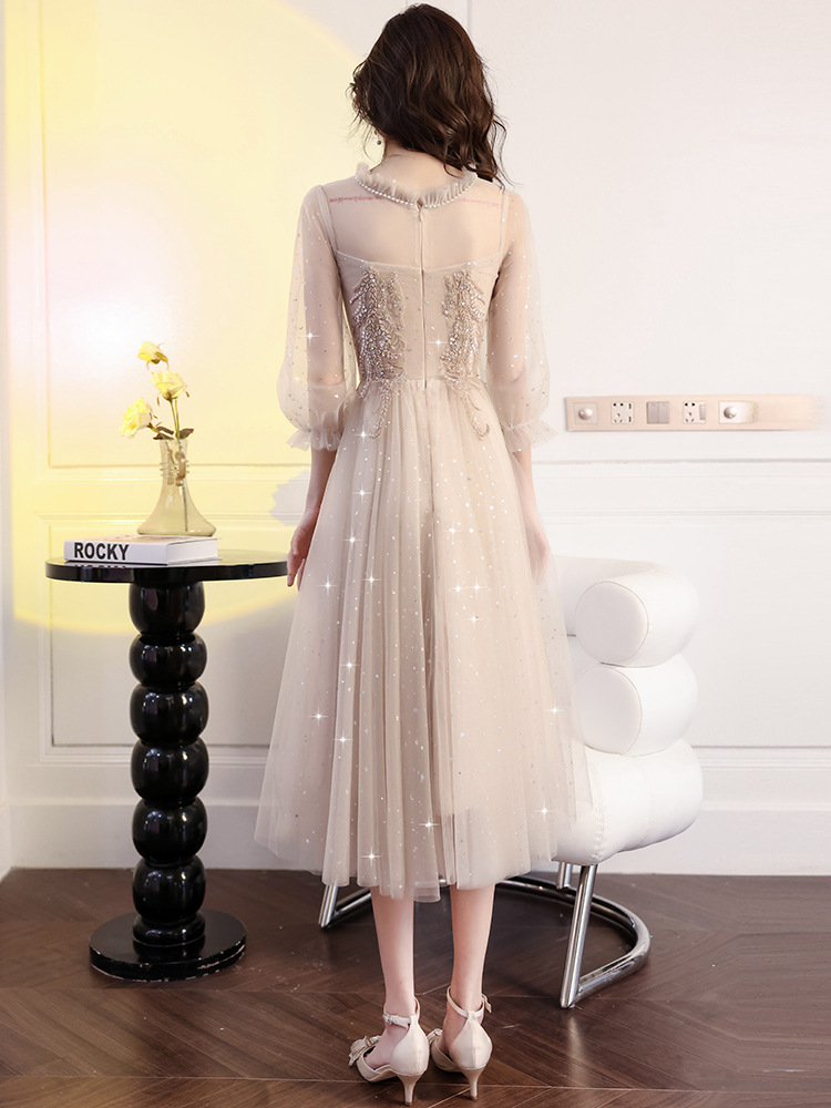 Ropa informal que se puede usar como vestido formal, nuevo estilo de verano 2026, vestido de dama de honor estilo hada, vestido de noche para fiesta de cumpleaños o banquete.