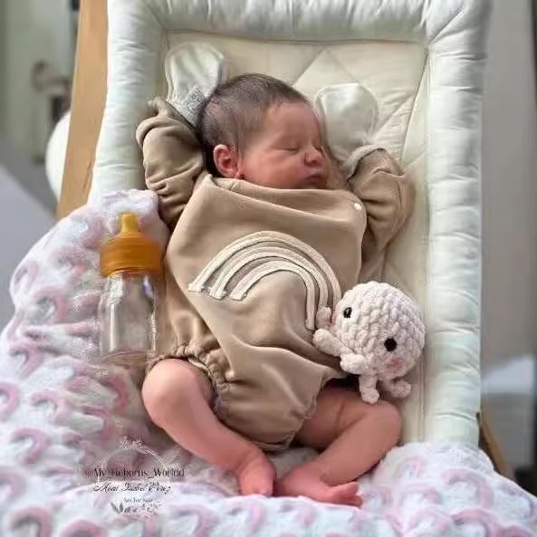 Muñeca de Bebé de Simulación 20 pulgadas Esmalte para Niños