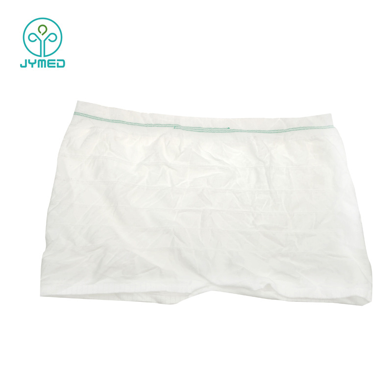 Pantalones cortos desechables transfronterizos pantalones de malla de poliéster elástico pantalones de vapor de sudor pantalones boxeadores desechables ropa interior de malla