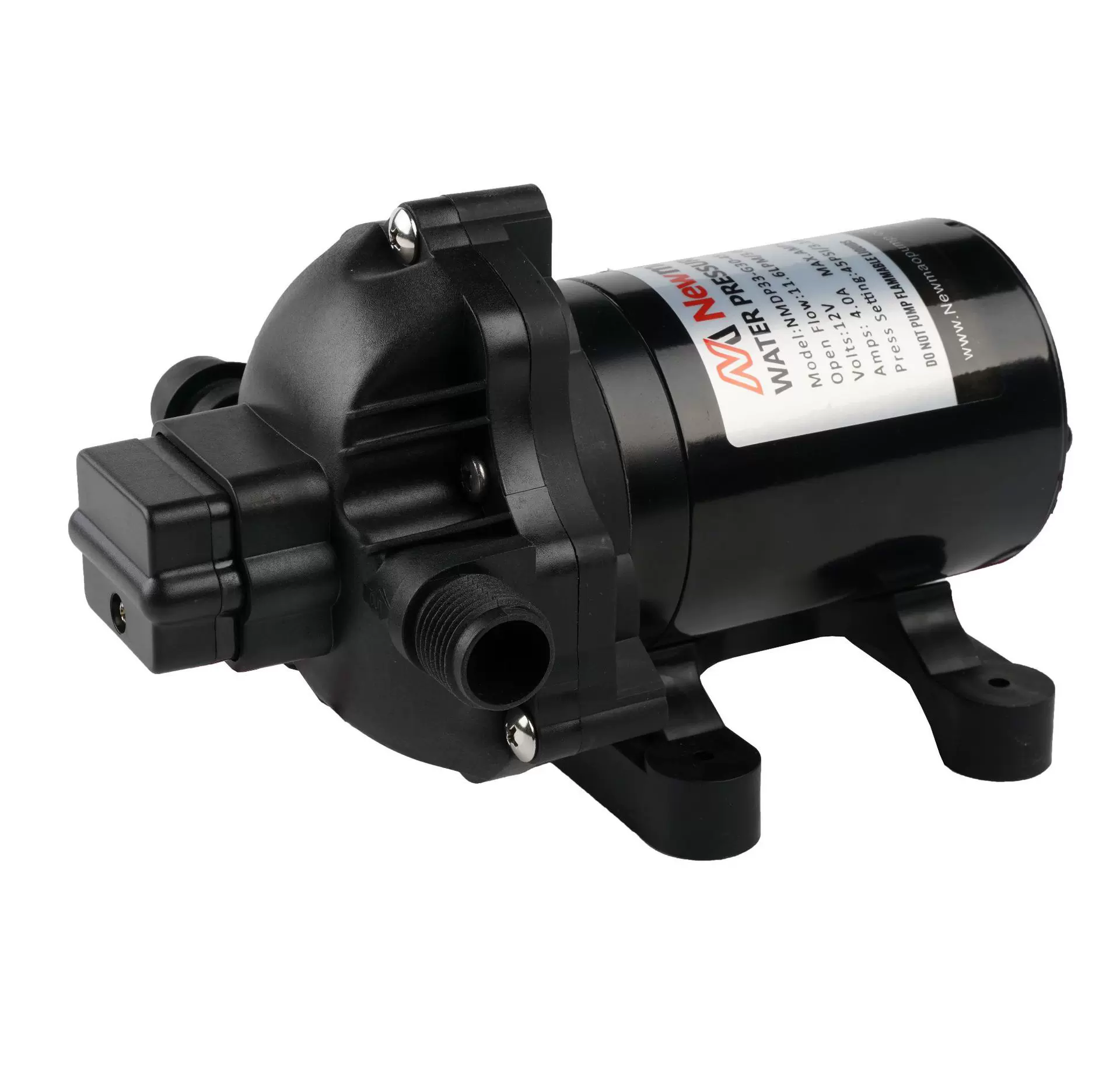 33款12V/24V 房车泵隔膜泵直流水泵船用车载电瓶自吸泵游艇泵