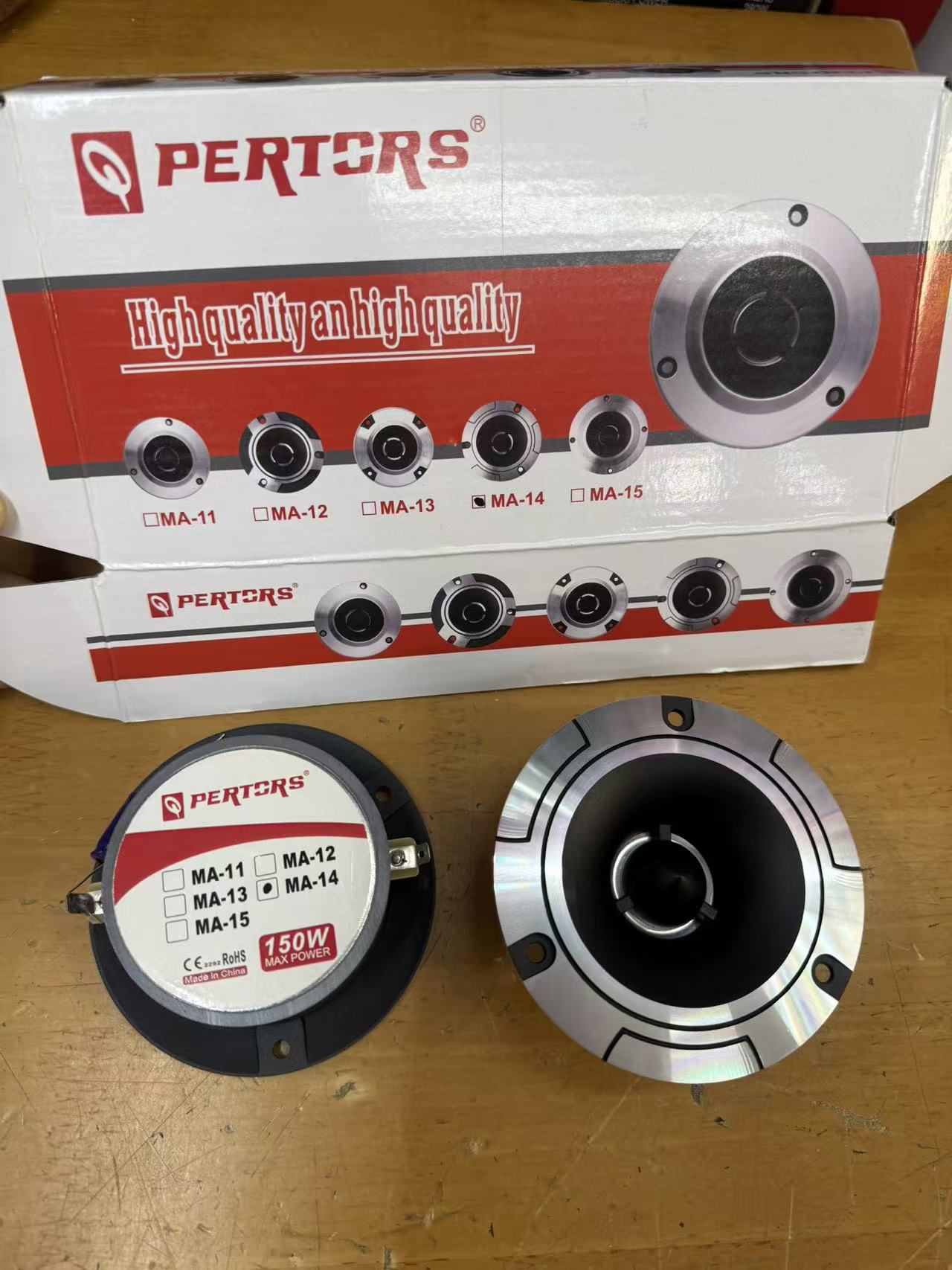 Car modification aluminum tweeter, 4-inch, 30W, universal tweeter, in stock for wholesale and cross-border sales