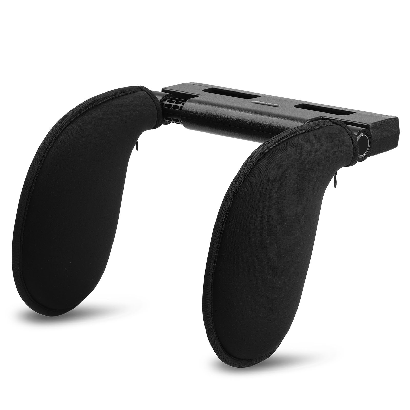 Universal coche reposacabezas lado sueño cuello soporte ajustable niños en forma de U almohada cuello de espuma de memoria soporte lateral