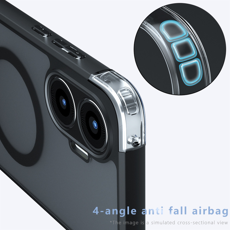 Xiaomi POCOF7 外国版携帯電話ケース PocoX6Pro つや消し磁気 M7 落下防止 C75 エアバッグオールインクルーシブに適しています。|undefined