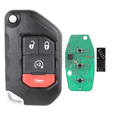 Car Keys Sahara Oht1130261 New Foldableing - 4a-chip-433mhz-4-key-car-key