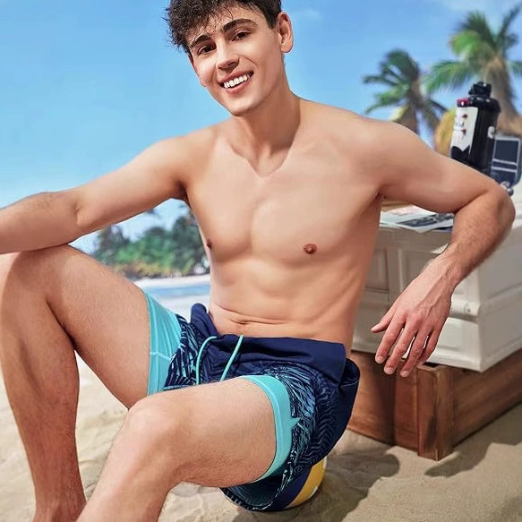 Trousers, swimming trunks, beach swimwear, quick dry