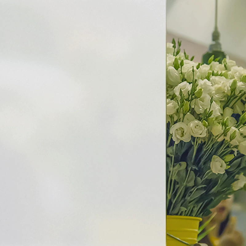 Электростатический матовый стеклянный фильм для ванной комнаты Пропускающие свет непрозрачные окна наклейки для офиса солнцезащитный крем солнцезащитный теплоизоляционная пленка