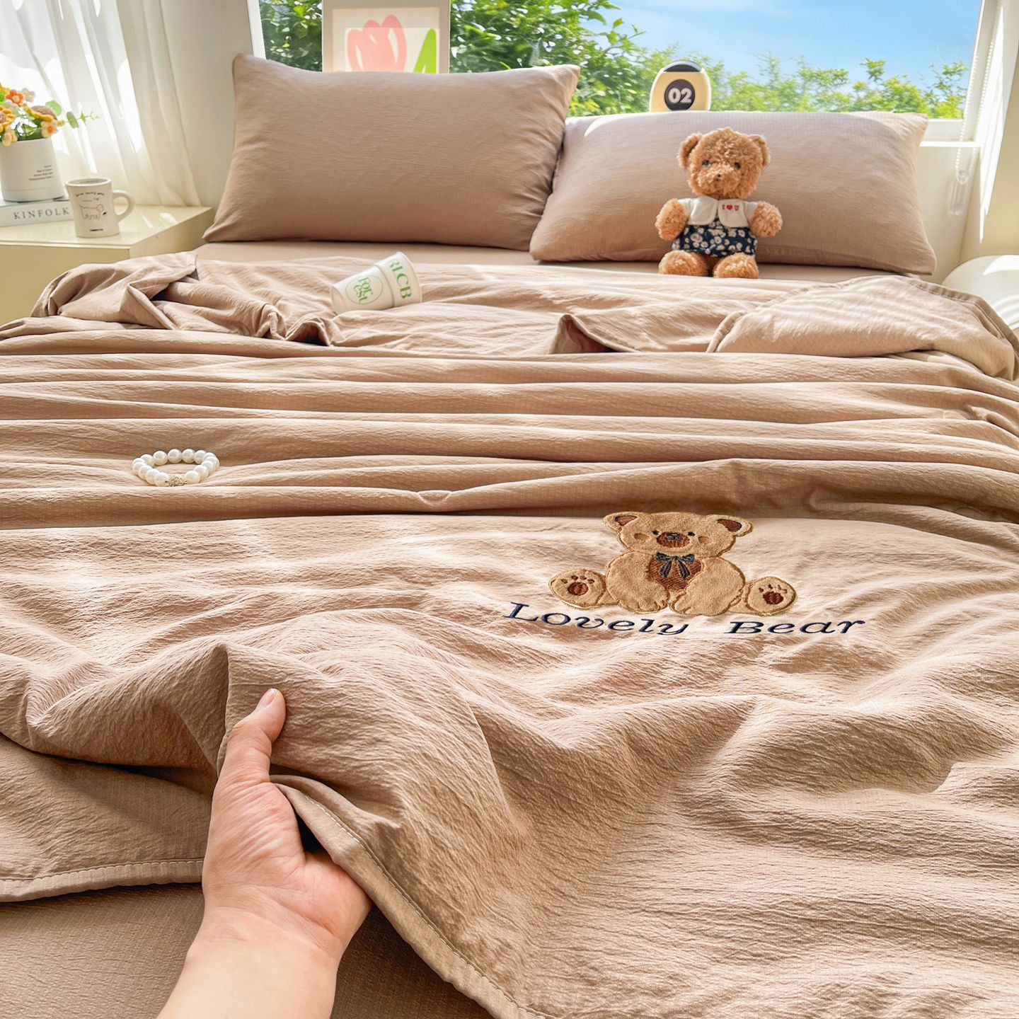 Curry Bear Verano Quilt-Tea