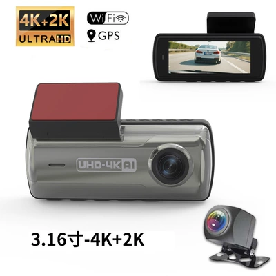 Driving recorder, Recorder Wifi Dual Recording 4K