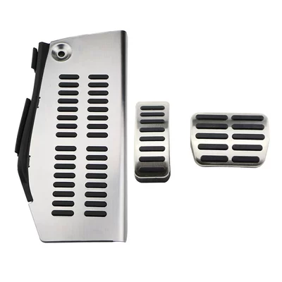Suitable for Volkswagen POLO punch-free anti-skid accelerator brake rest area foot pedal modification accessories (Dekorativ pedal başlıqları) - automatic-rest
