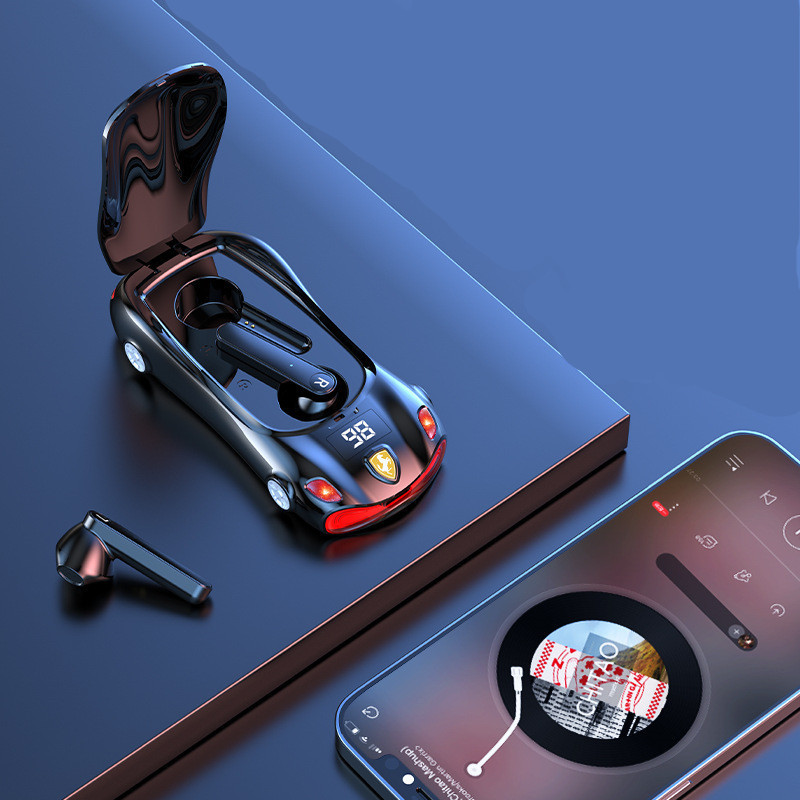 L24 Private Model Cross-Border New Tws Wireless Bluetooth Headphones, Sports Car Cool Design, Long Battery Life, Portable Headphones L24 Private Model Cross-Border New Tws Wireless Bluetooth Headphones, Sports Car Cool Design, Long Battery Life, Portable Headphones