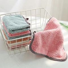 Household Dish Towel Non-oil Sticking Wipe Kitchen Supplies Water-absorbent Towel No Shedding Table Cloth Housekeeping Cleaning Gadget