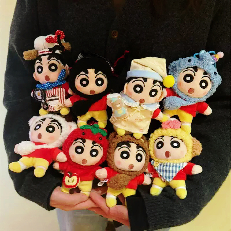 Plush Toy Bag Hanging Small Gifts Trendy Play Dress-up Doll Doll Chef Dog Crayon Small New Pendant