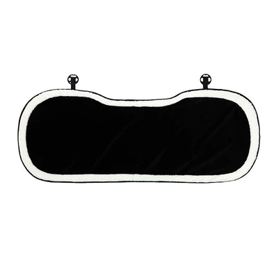Waist support Car, Comfortable Waist Support Car Pillow - rabbit-fur-white-edged-rear-seat-cushion