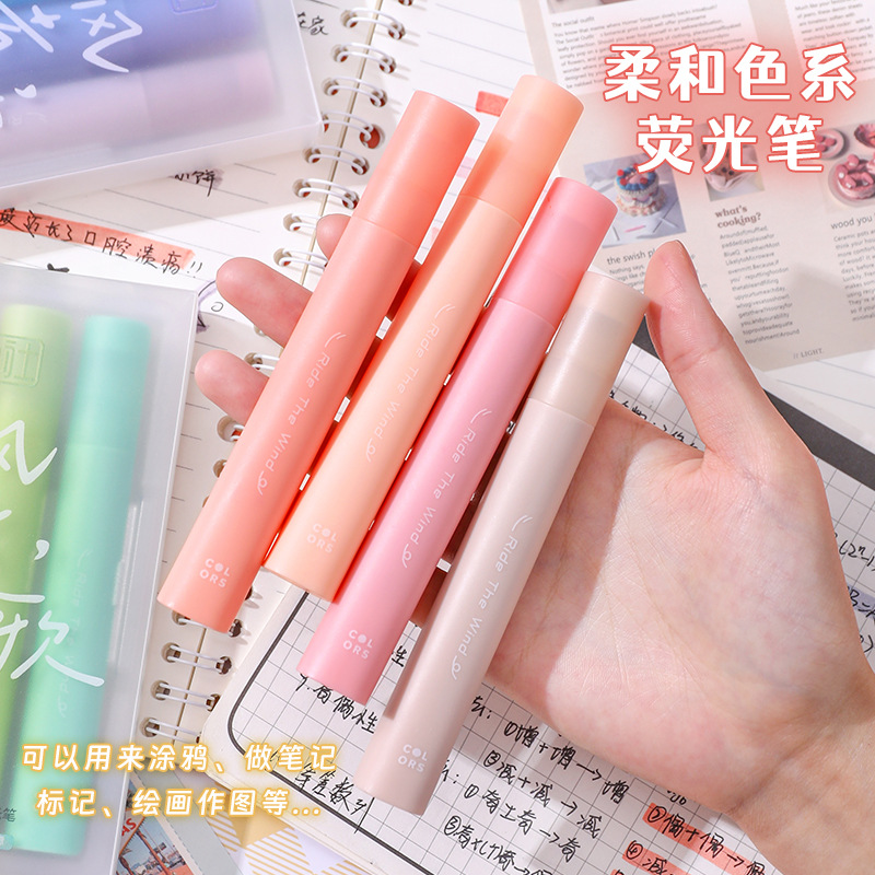 Wenxi caja de resaltador pincel de color pincel de pintura de gran capacidad pincel de tareas pincel de marca mayorista