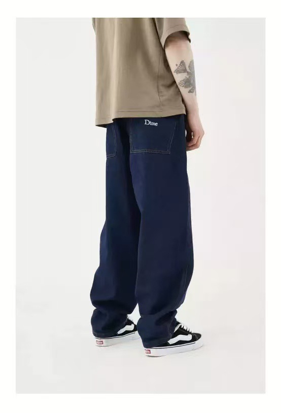 Dime Baggy Jeans Blue