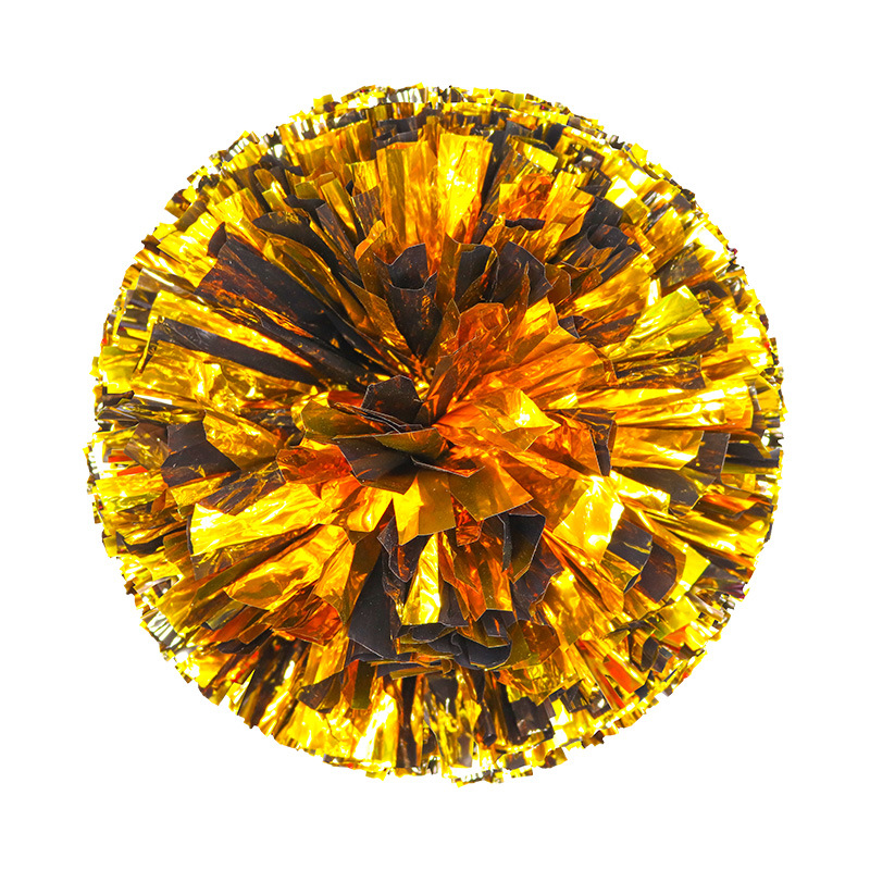 Porristas Bola de flores porristas mano flor mano sacudida flor danza rendimiento mano flor porristas flor bola de color rendimiento