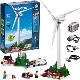 Chinese Building Block Creative Series 10268 Electric Vestas Wind Turbine Kidsren's Assembly Toy 11394